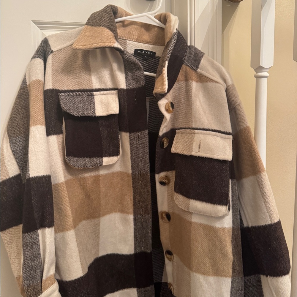 William B Plaid Jacket